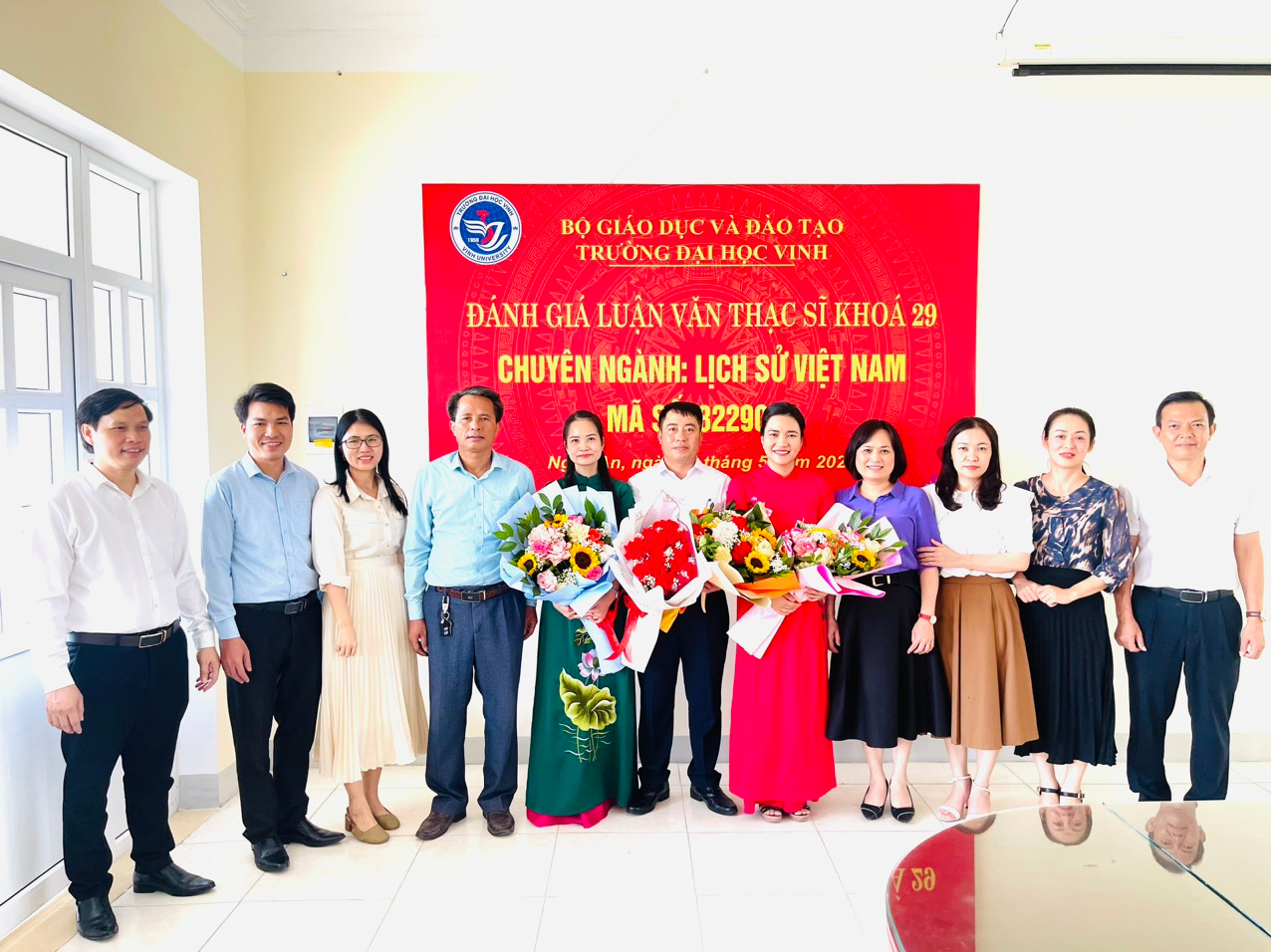 Chuyên ngành Lịch sử Việt Nam, Khoa Lịch sử tổ chức chấm Luận văn tốt nghiệp cho học viên Cao học khóa 29